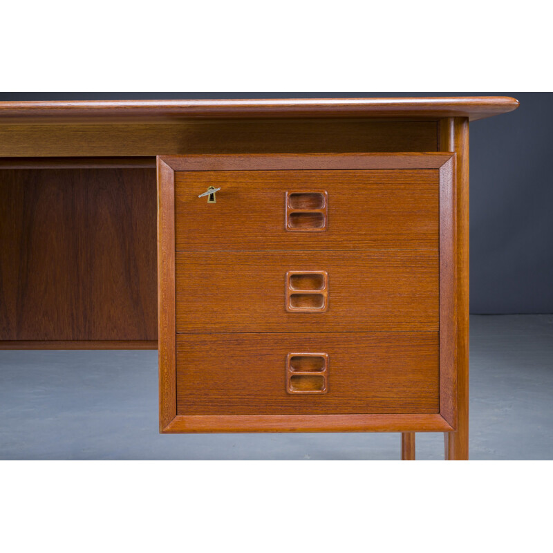 Mid-century teak desk by Arne Vodder, Denmark 1960s