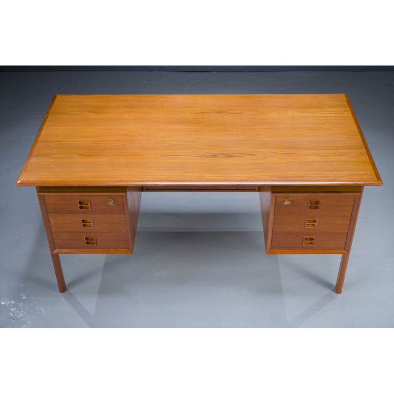 Mid-century teak desk by Arne Vodder, Denmark 1960s