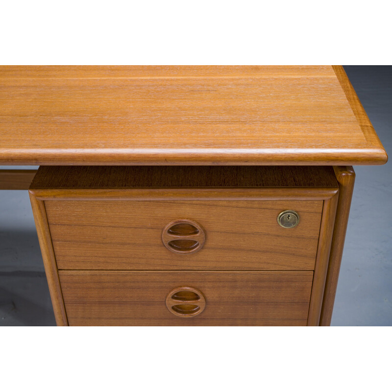 Bureau vintage en teck par Arne Vodder, Danemark 1960