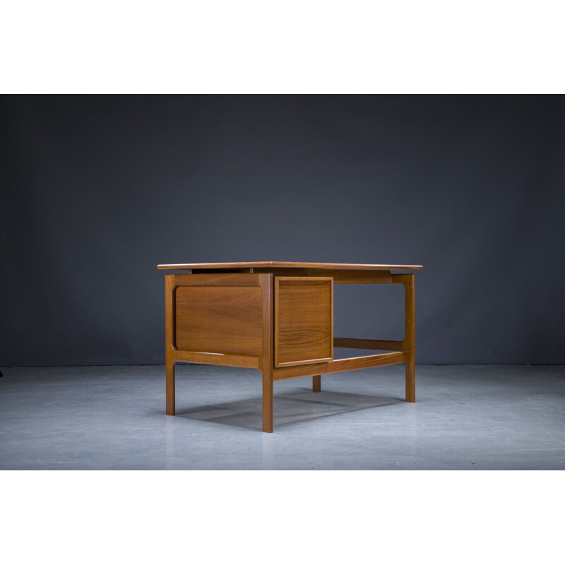 Mid-century teak desk by Arne Vodder, Denmark 1960s