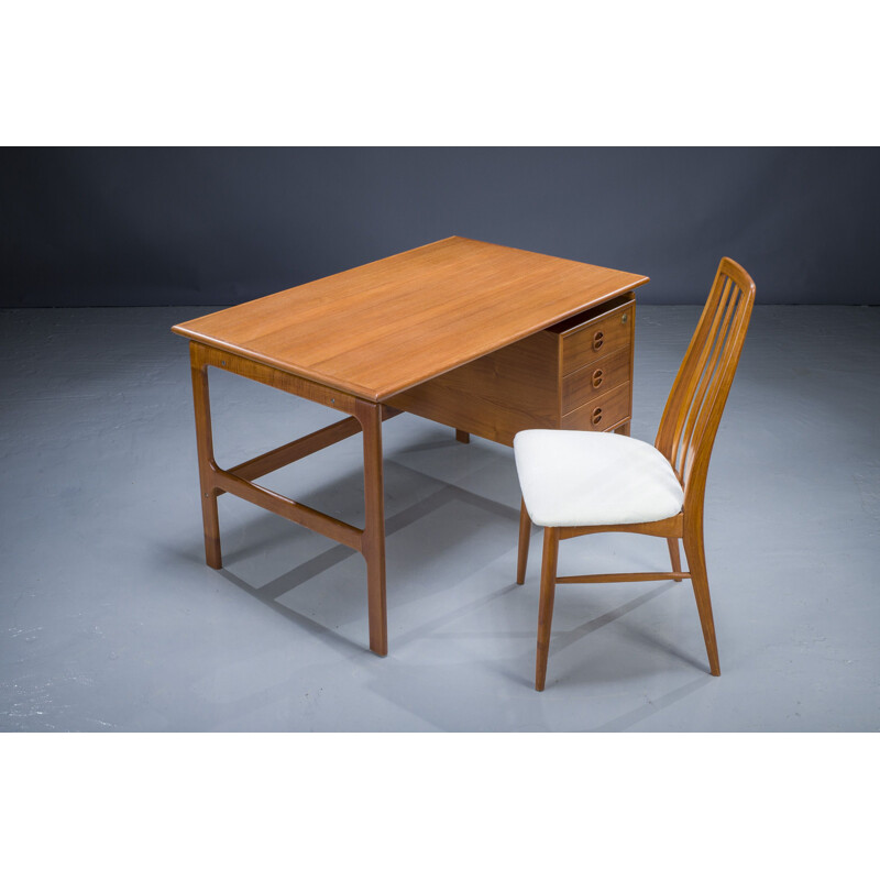 Bureau vintage en teck par Arne Vodder, Danemark 1960