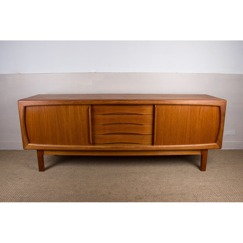 Enfilade danoise vintage en teck par Dyrlund, 1960