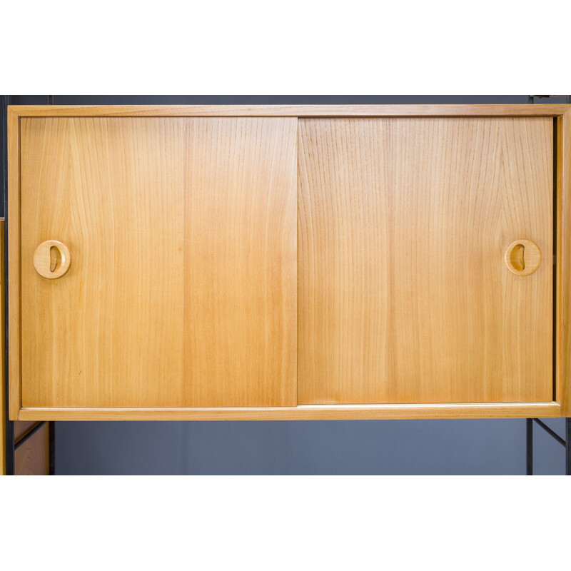 Mid-century elmwood shelf, 1960s