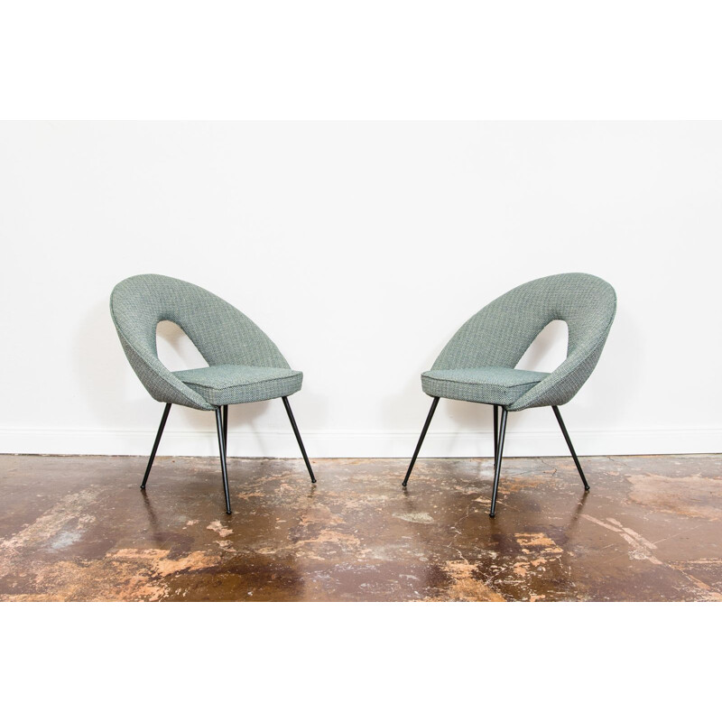 Pair of vintage Shell chairs, 1960s