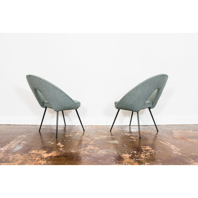 Pair of vintage Shell chairs, 1960s