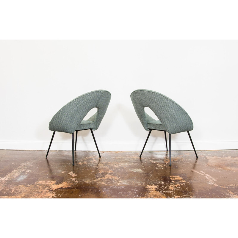 Pair of vintage Shell chairs, 1960s