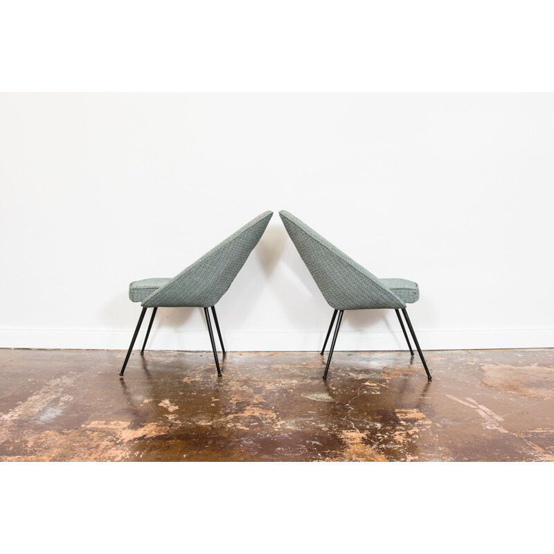Pair of vintage Shell chairs, 1960s