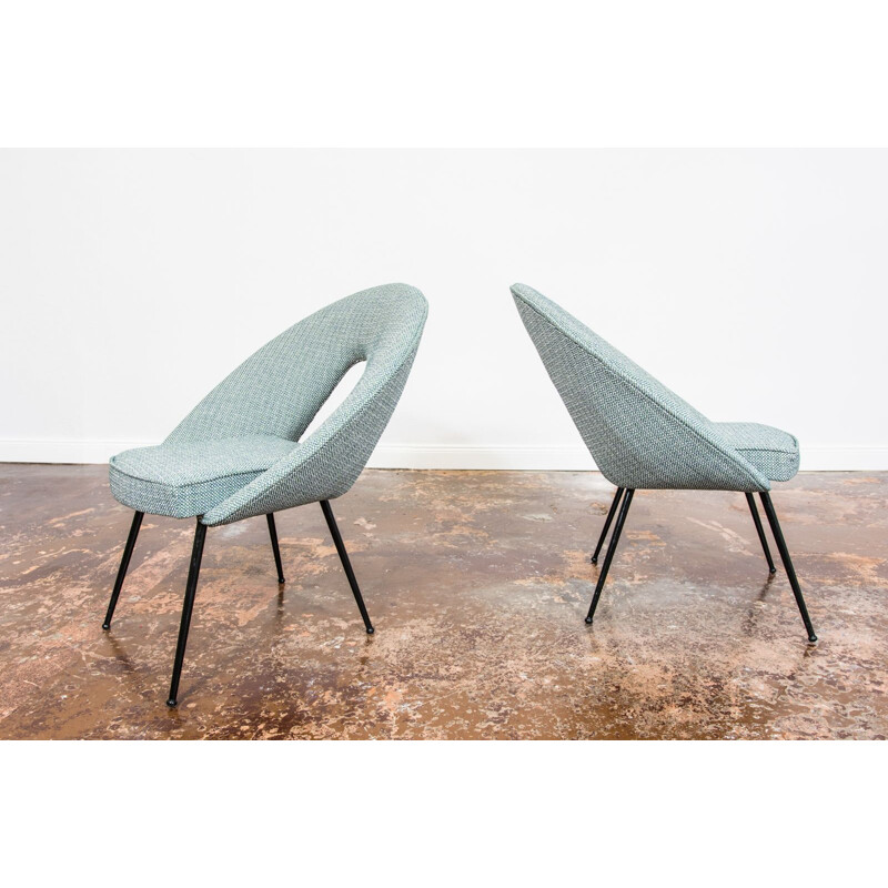 Pair of vintage Shell chairs, 1960s