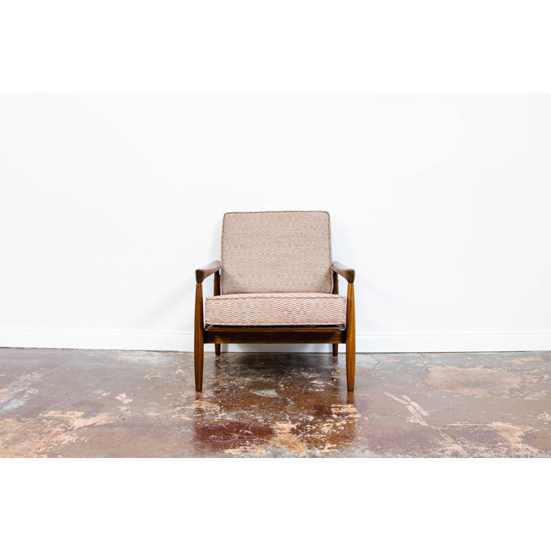 Teak vintage "Kolding" armchair by Erik Wørts for Ikea, 1960