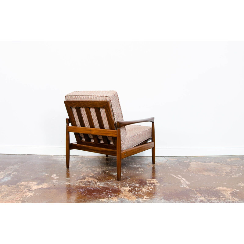 Teak vintage "Kolding" armchair by Erik Wørts for Ikea, 1960