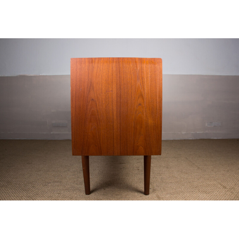 Vintage Danish teak sideboard with 4 large drawers in the centre, 1960