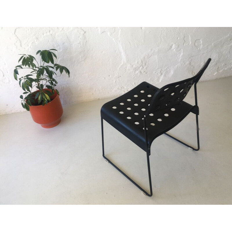 Vintage Omstack chair by Rodney Kinsman for Bieffeplast, 1970s