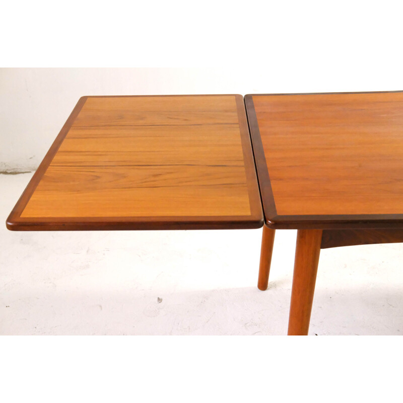 Mid-century teak extendable table, Norway 1960s