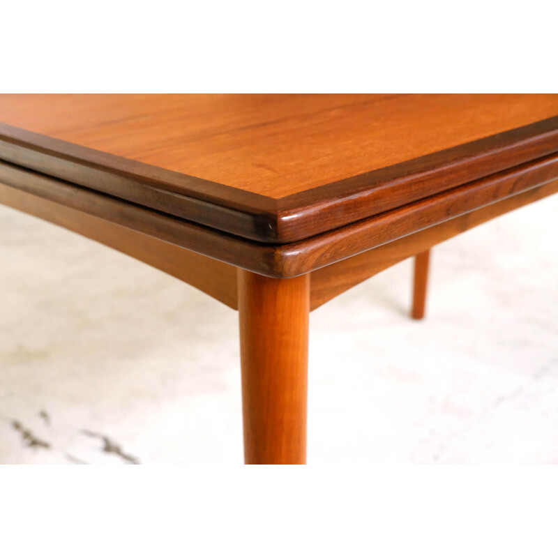 Mid-century teak extendable table, Norway 1960s