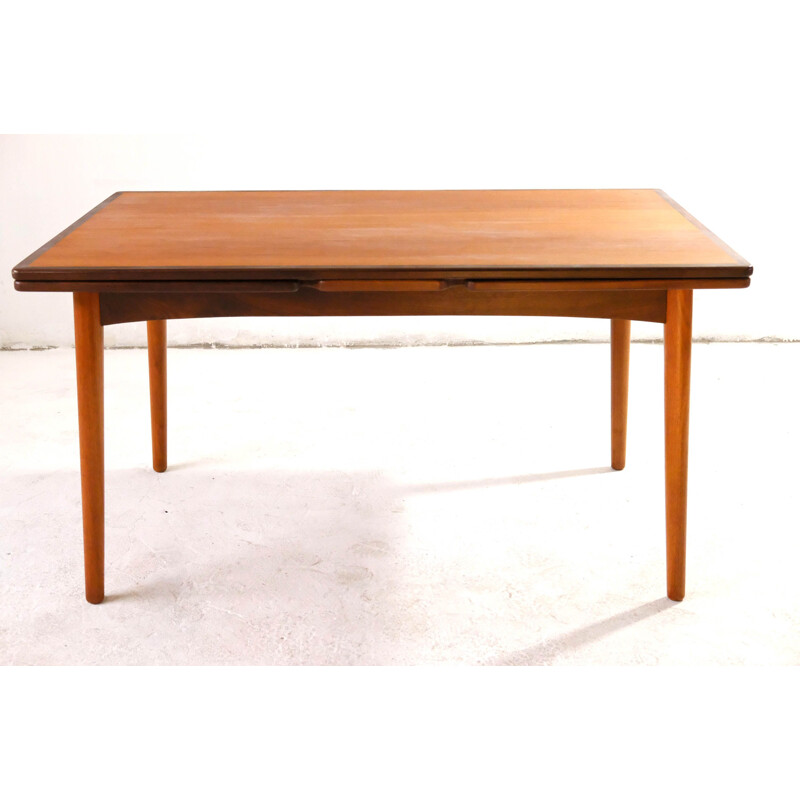 Mid-century teak extendable table, Norway 1960s