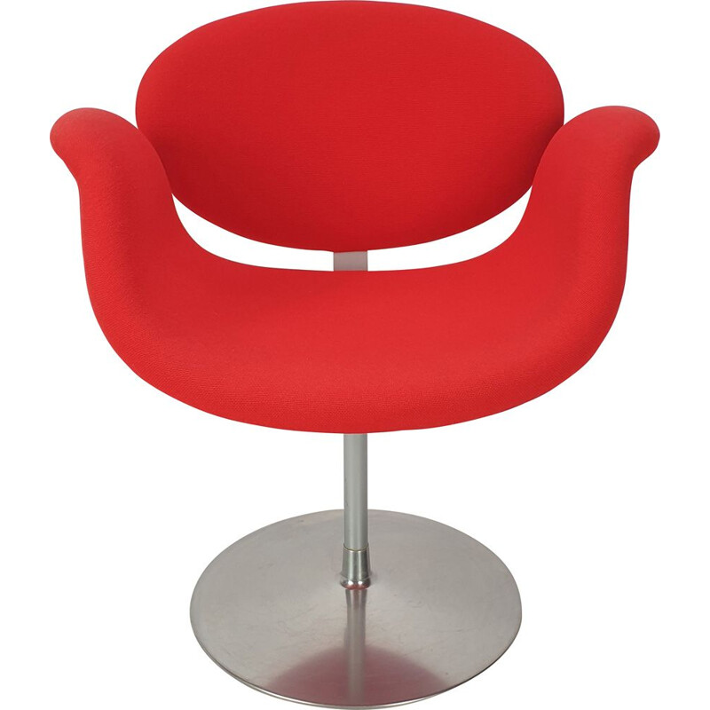 Vintage Tulip armchair by Pierre Paulin for Artifort, 1980s