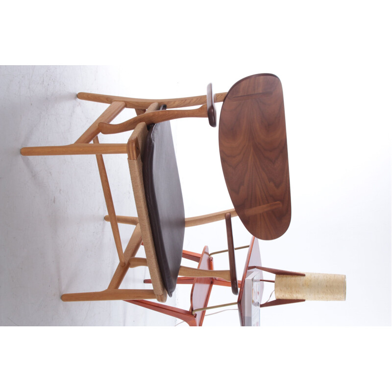 Model Ch22 vintage armchair by Hans J. Wegner for Carl Hansen & Søn, 1950s