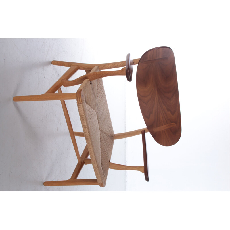 Model Ch22 vintage armchair by Hans J. Wegner for Carl Hansen & Søn, 1950s