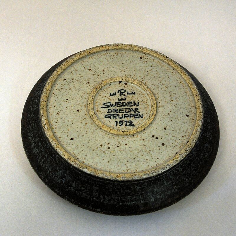 Vintage ceramic bowl by Drejargruppen for Rörstrand, Sweden 1972