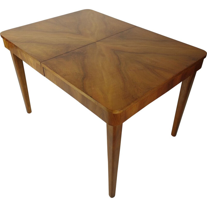 Scandinavian vintage teak table with extensions, 1960