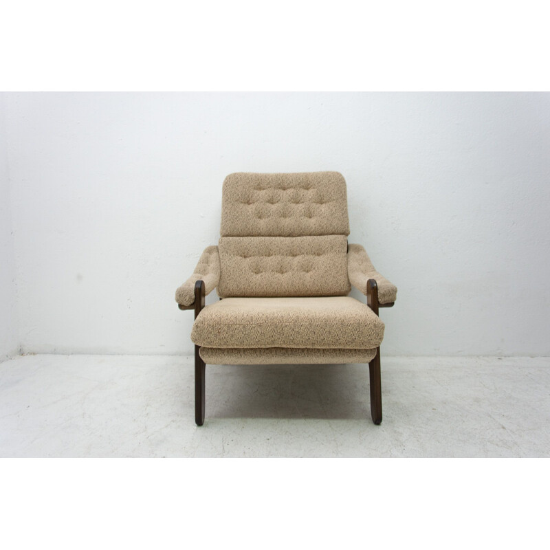 Par de poltronas escandinavas de estilo vintage, 1970