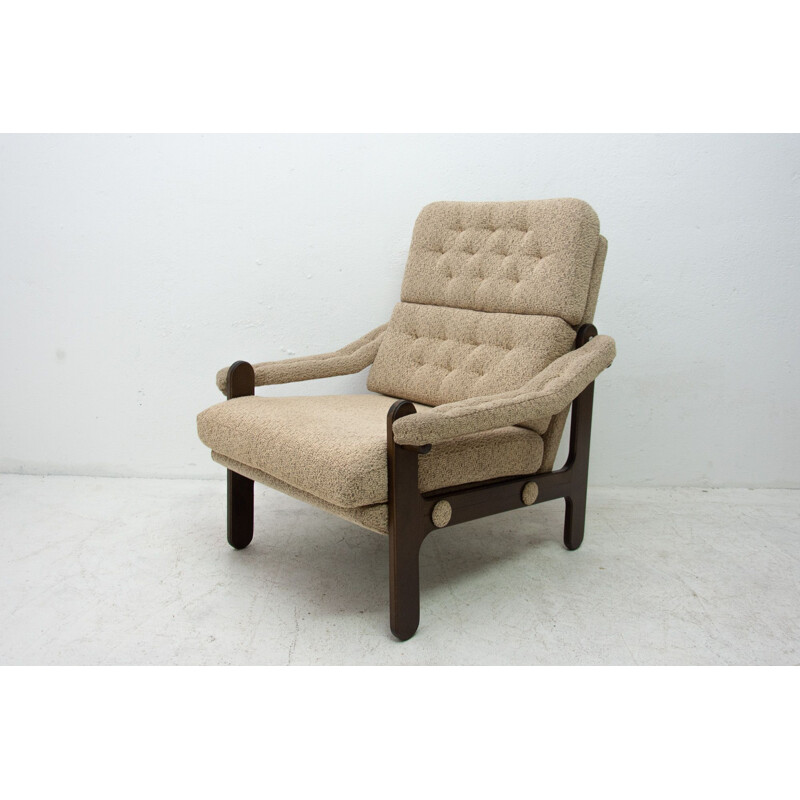 Pareja de sillones de estilo escandinavo vintage, 1970