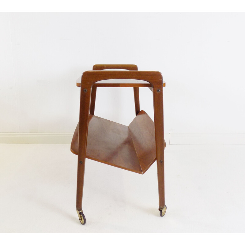 Vintage teak trolley for Opal, 1960s