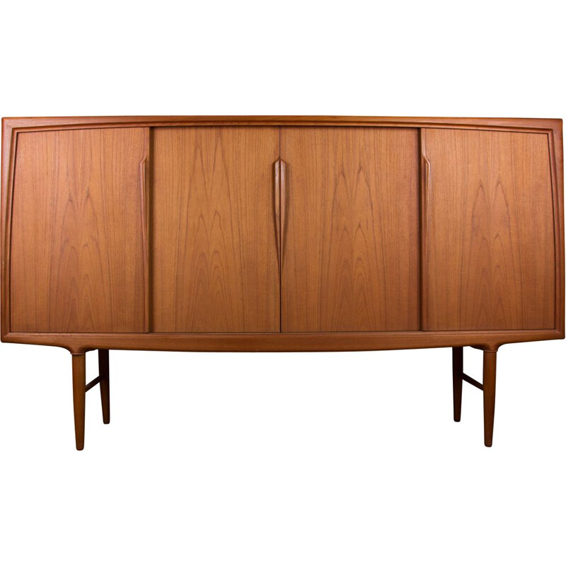 Vintage Danish teak sideboard by Gunni Omann for Omann Juns Møbelfabrik, 1960