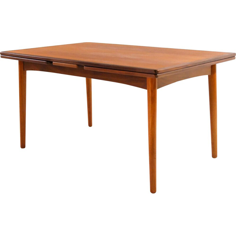 Mid-century teak extendable table, Norway 1960s