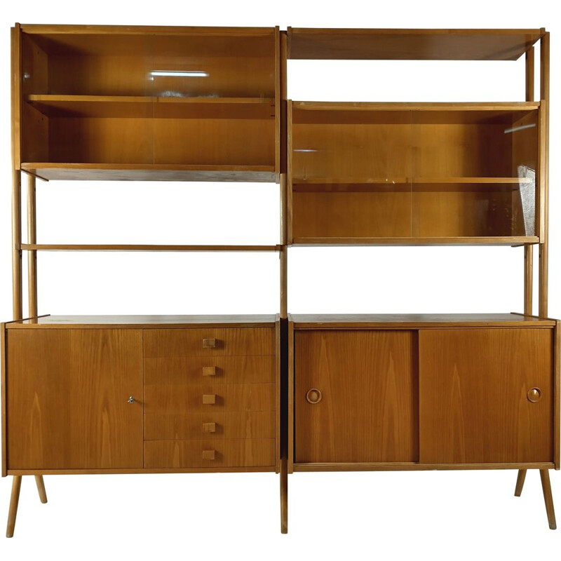 Mid century shelving system by Francis Jirák for Tatra, 1960s