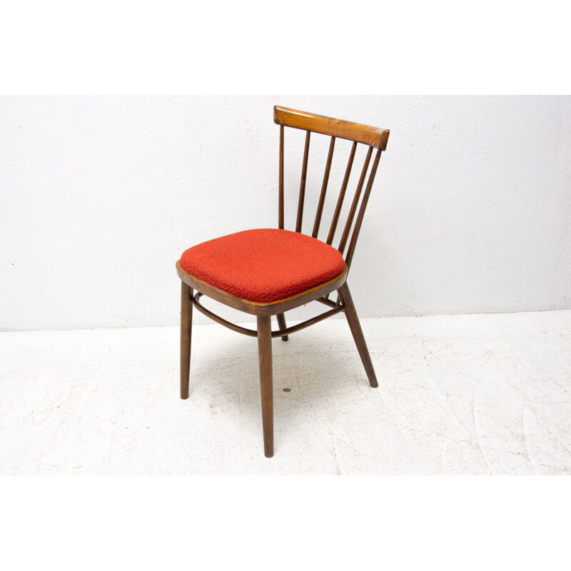 Set van 4 vintage stoelen van J.Kobylka voor Tatra Nabytok Pravenec, 1960