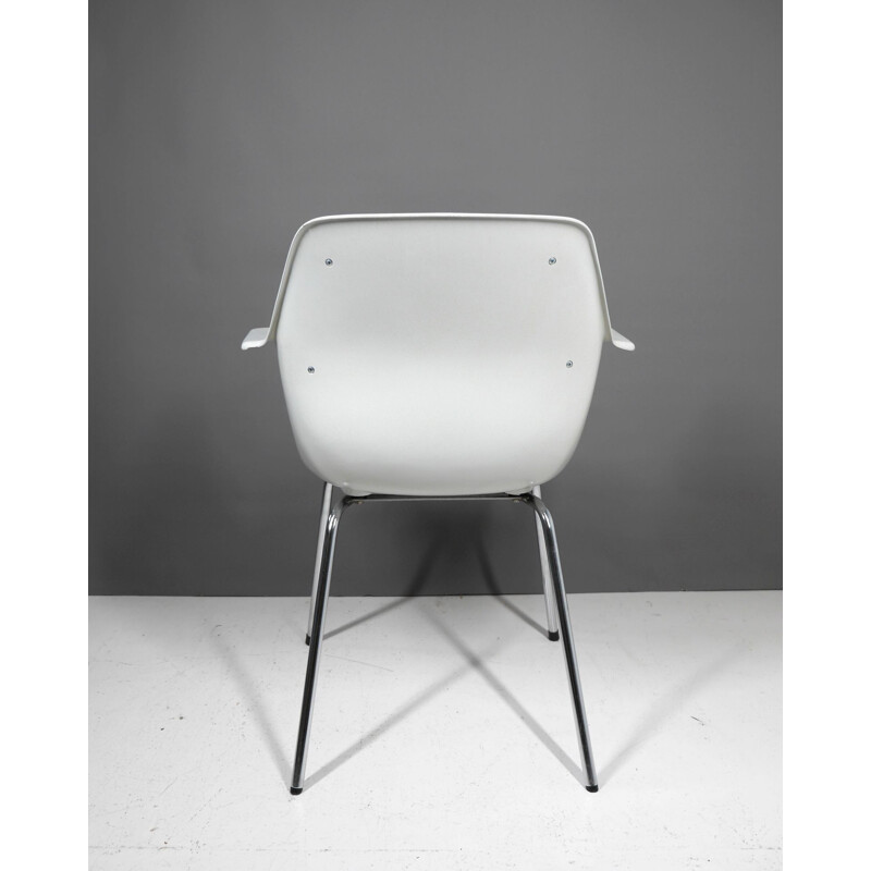 Vintage gray armchair from Wilkhahn, Germany 1970s