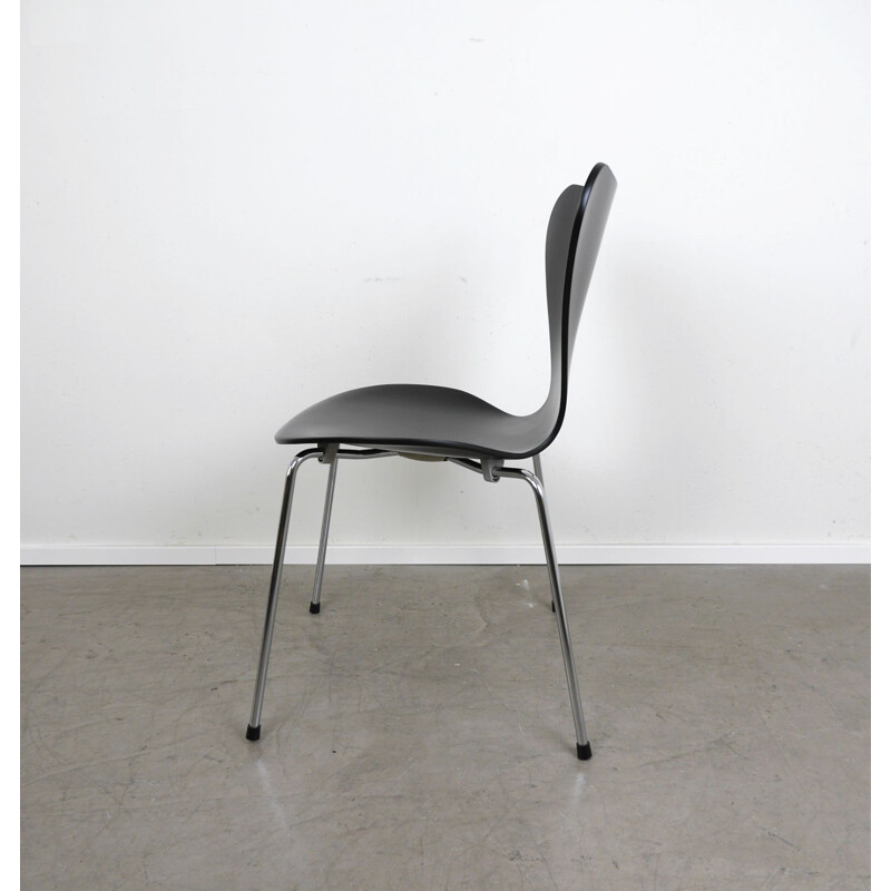 Vintage 3107 chair by Arne Jacobsen for Fritz Hansen, Denmark 1973