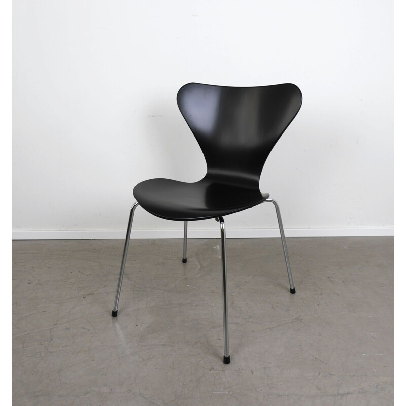 Vintage 3107 chair by Arne Jacobsen for Fritz Hansen, Denmark 1973