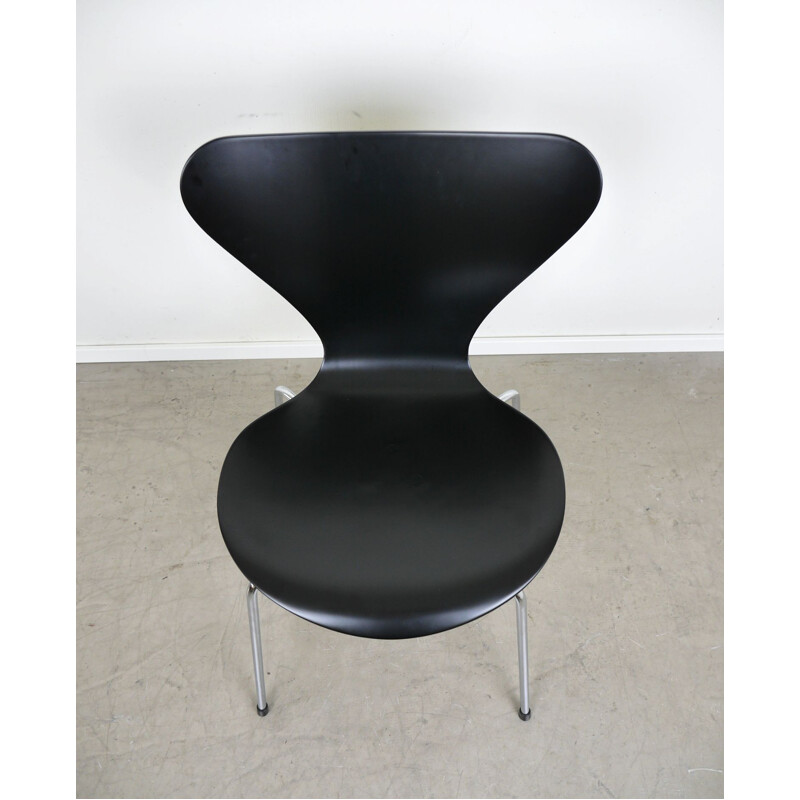 Vintage stoel 3107 van Arne Jacobsen voor Fritz Hansen, Denemarken 1973