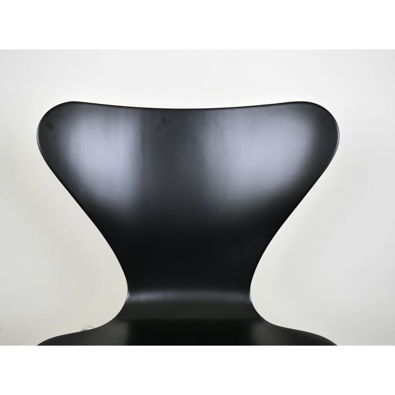 Vintage stoel 3107 van Arne Jacobsen voor Fritz Hansen, Denemarken 1973