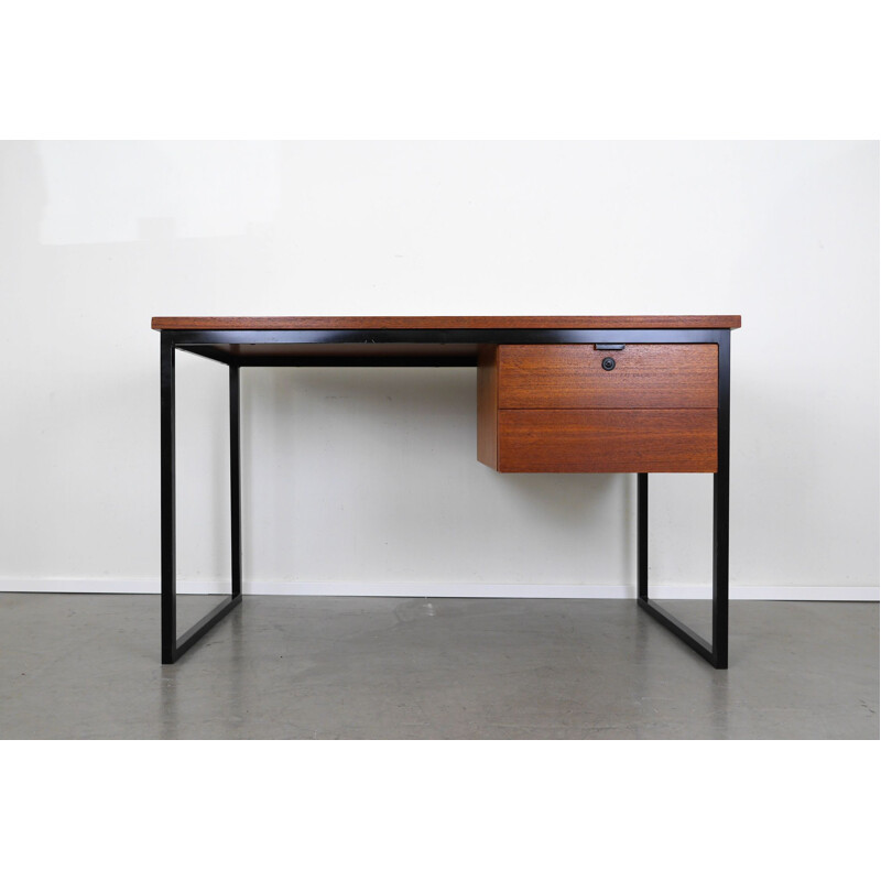 Teak vintage desk, Germany 1960s