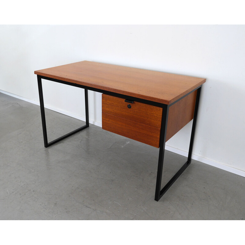 Teak vintage desk, Germany 1960s