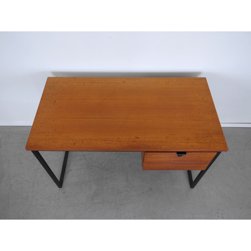 Teak vintage desk, Germany 1960s