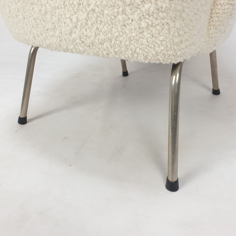 Silla de cóctel holandesa vintage, 1970