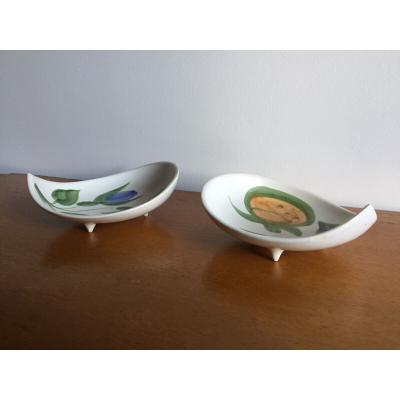 Pair of vintage ceramic bowls, 1960