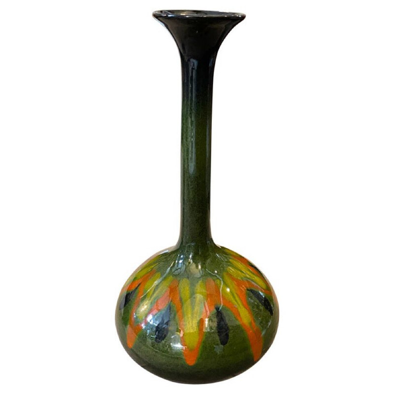 Vintage ceramic vase by Bertoncello, 1970