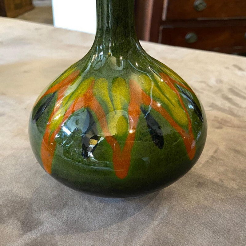 Vaso in ceramica vintage di Bertoncello, 1970