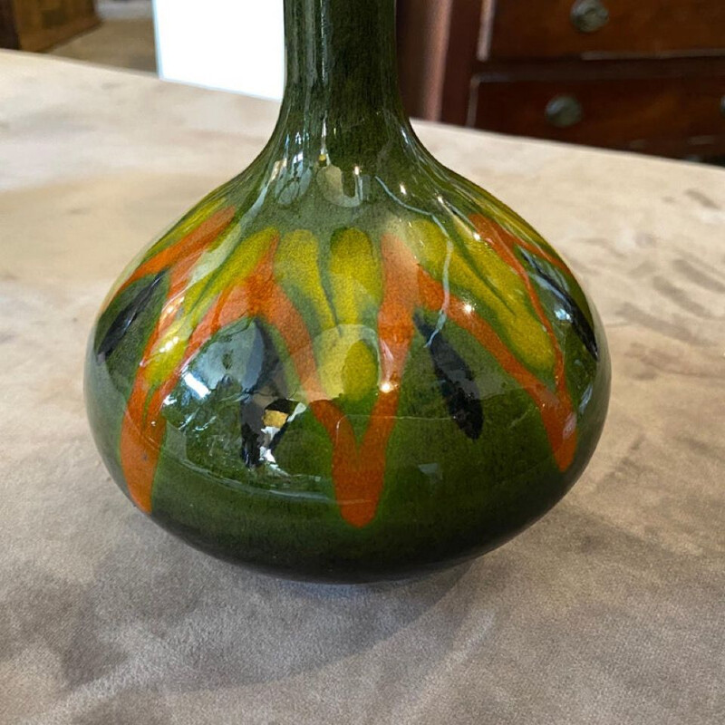 Vintage ceramic vase by Bertoncello, 1970