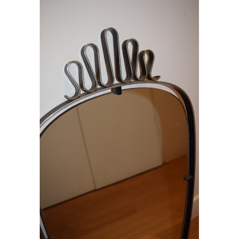 Italian mid century modern mirror - 1960s