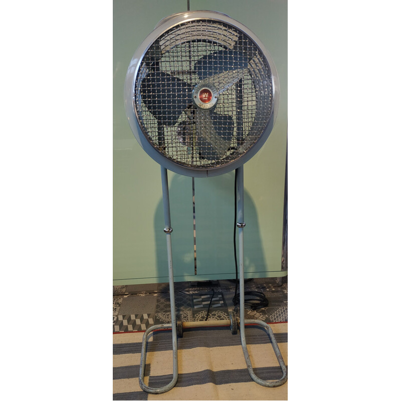 Vintage Mobil-Aire floor fan by Westinghouse, USA 1940s