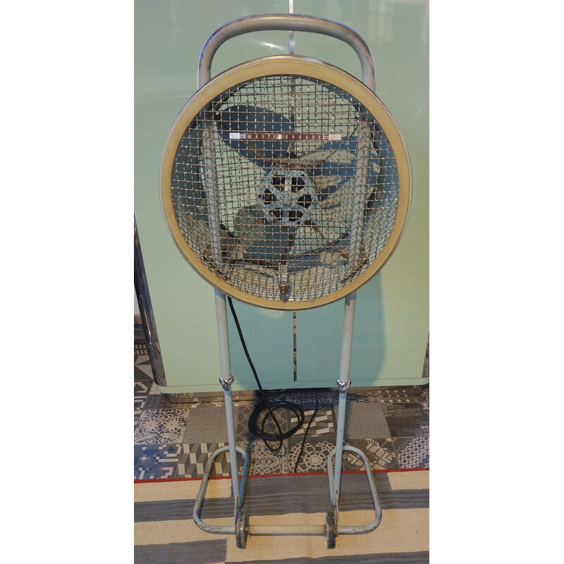 Vintage Mobil-Aire floor fan by Westinghouse, USA 1940s