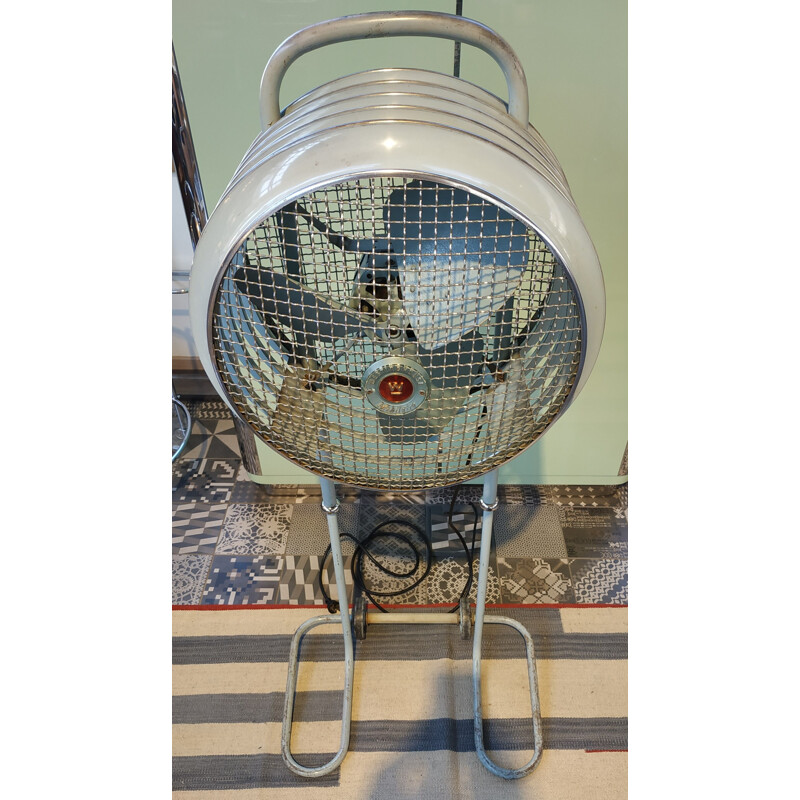 Vintage Mobil-Aire floor fan by Westinghouse, USA 1940s