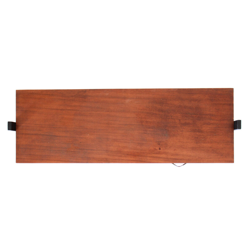 Vintage scandinavian teak console table, 1960s