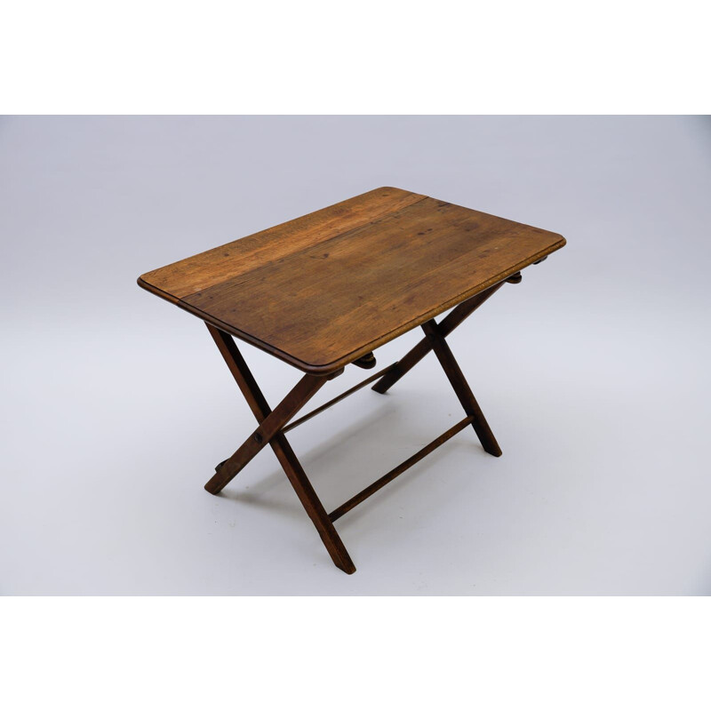 Vintage Bauhaus houten opklapbare salontafel, Duitsland 1940